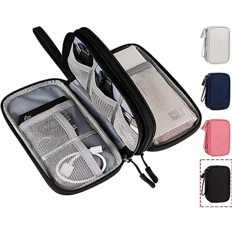 Tech Accessories Organizer - حقيبة كابلات للسفر، حقيبة تخزين رقمية