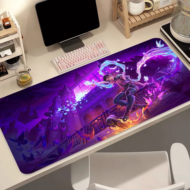 Tech Gaming Accessories - لوحة ماوس للألعاب بتصميم أنمي للكمبيوتر،