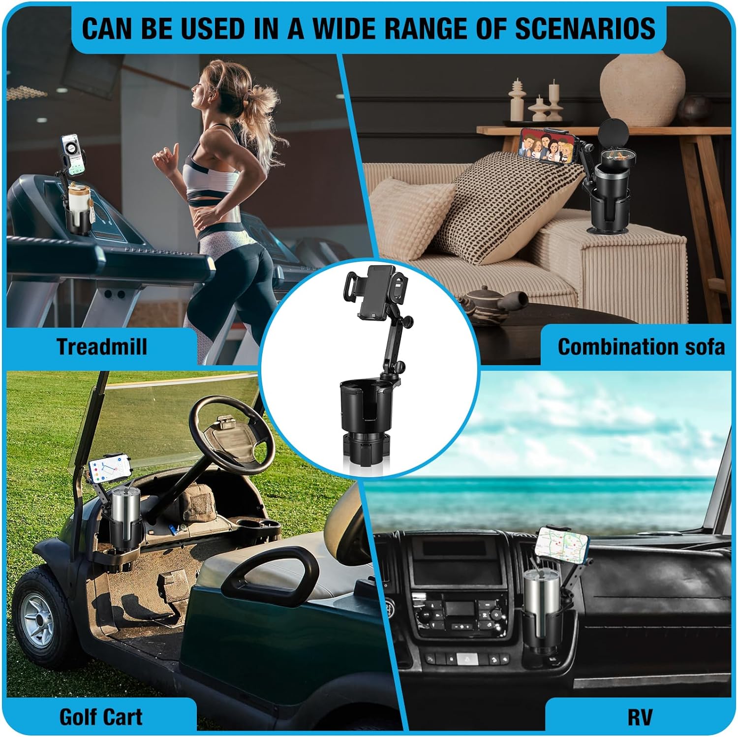 حامل كأس السيارة المتوسع للهات - مراجعة Mobile Tech Accessories وسعره