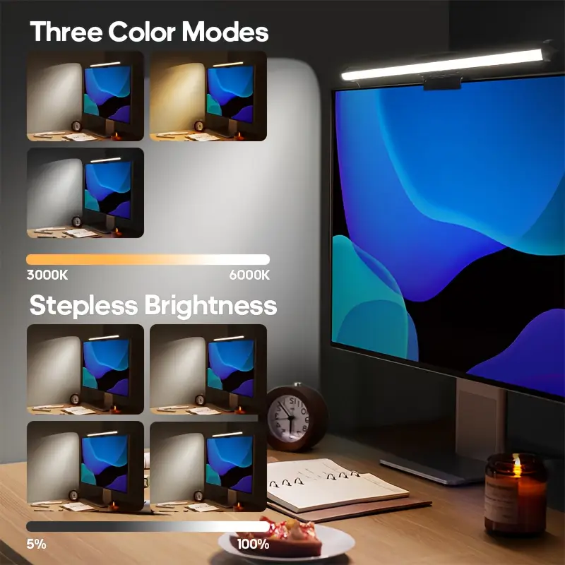 شريط إضاءة RGB للشاشة، مصباح ط - مراجعة Monitor Light Bar وسعره