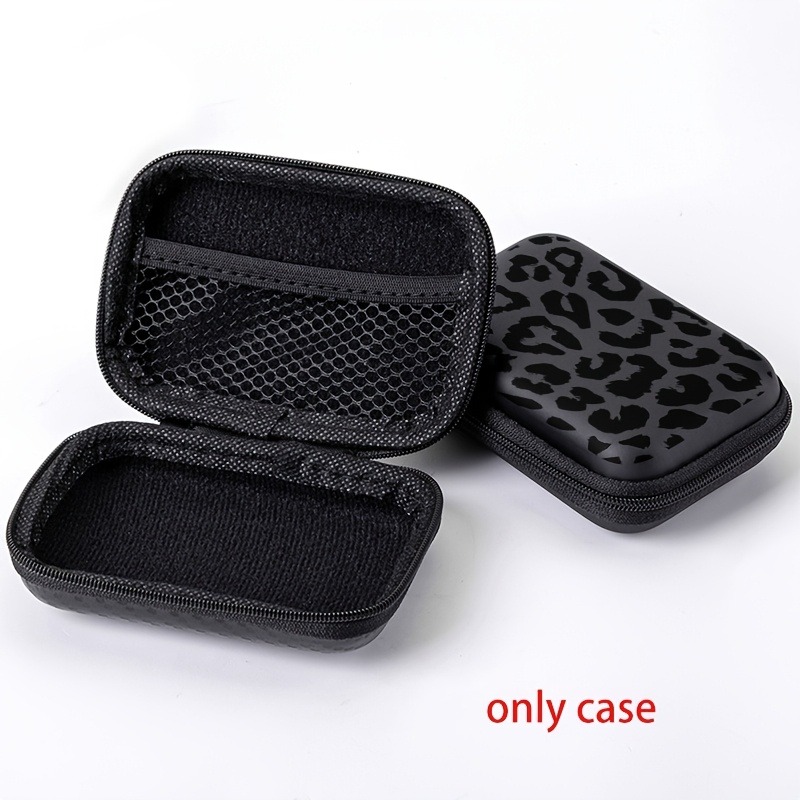 حقيبة تخزين بنمط جلد الفهد الع - مراجعة Tech Accessories Kit وسعره
