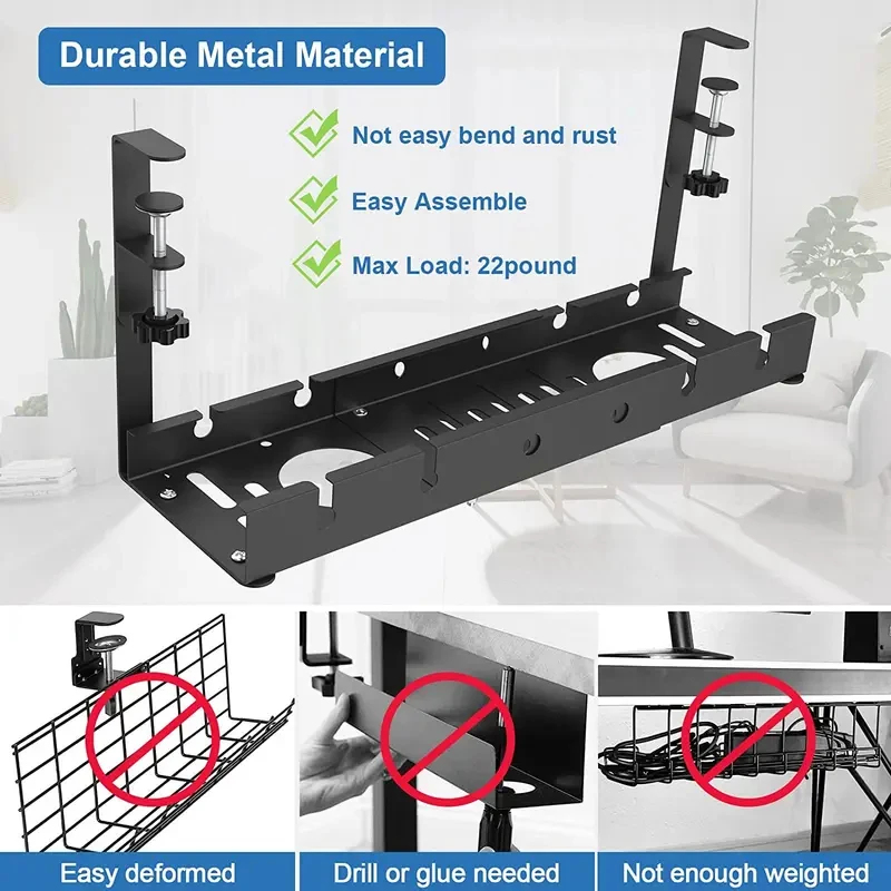 رف تخزين تلسكوبي تحت الطاولة،  - مراجعة Tech Accessories For Office Desk وسعره