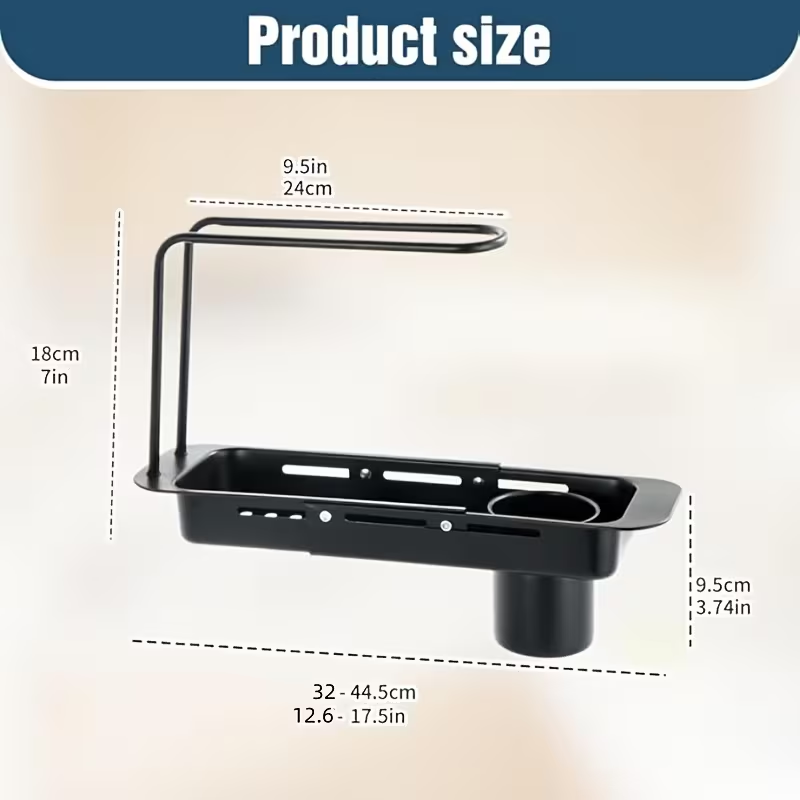 منظم حوض المطبخ من الفولاذ الم - مراجعة Tech Accessories Organizer وسعره