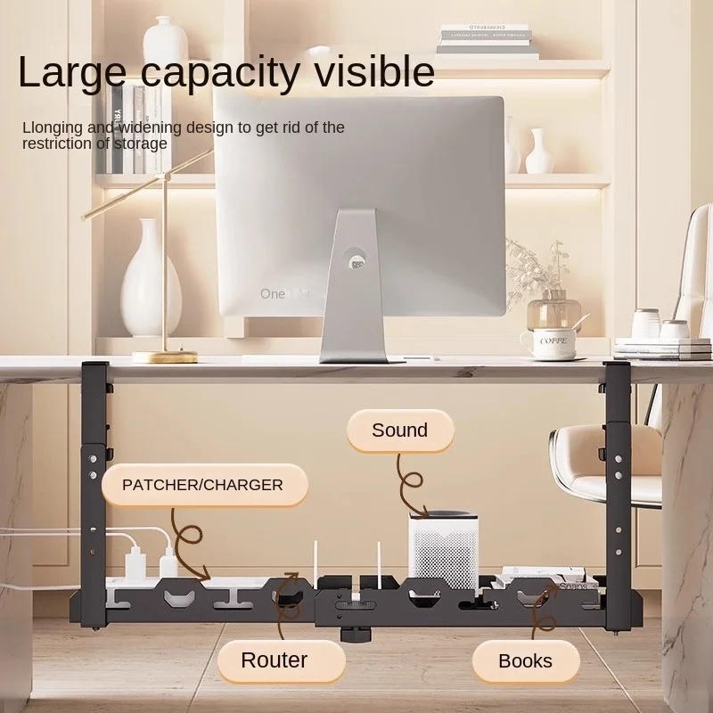 رف تخزين تلسكوبي تحت الطاولة،  - مراجعة Tech Accessories For Office Desk وسعره